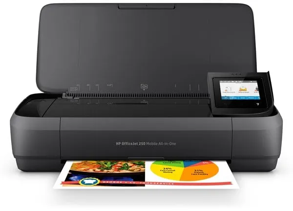 HP Officejet 250 Mobiili Kaikki-yhdessä Mustesuihkutulostin Monitoimilaite - Väri - Muste
