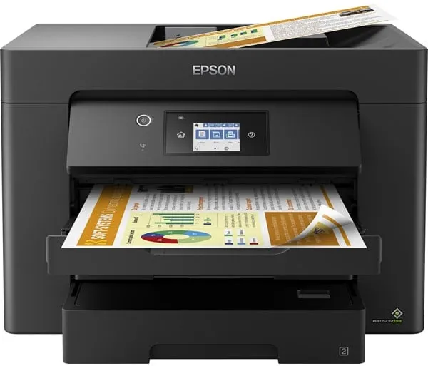 Epson WorkForce WF-7830DTWF A3 Monitoimitulostin mustesuihku, faksi - Väri - Muste